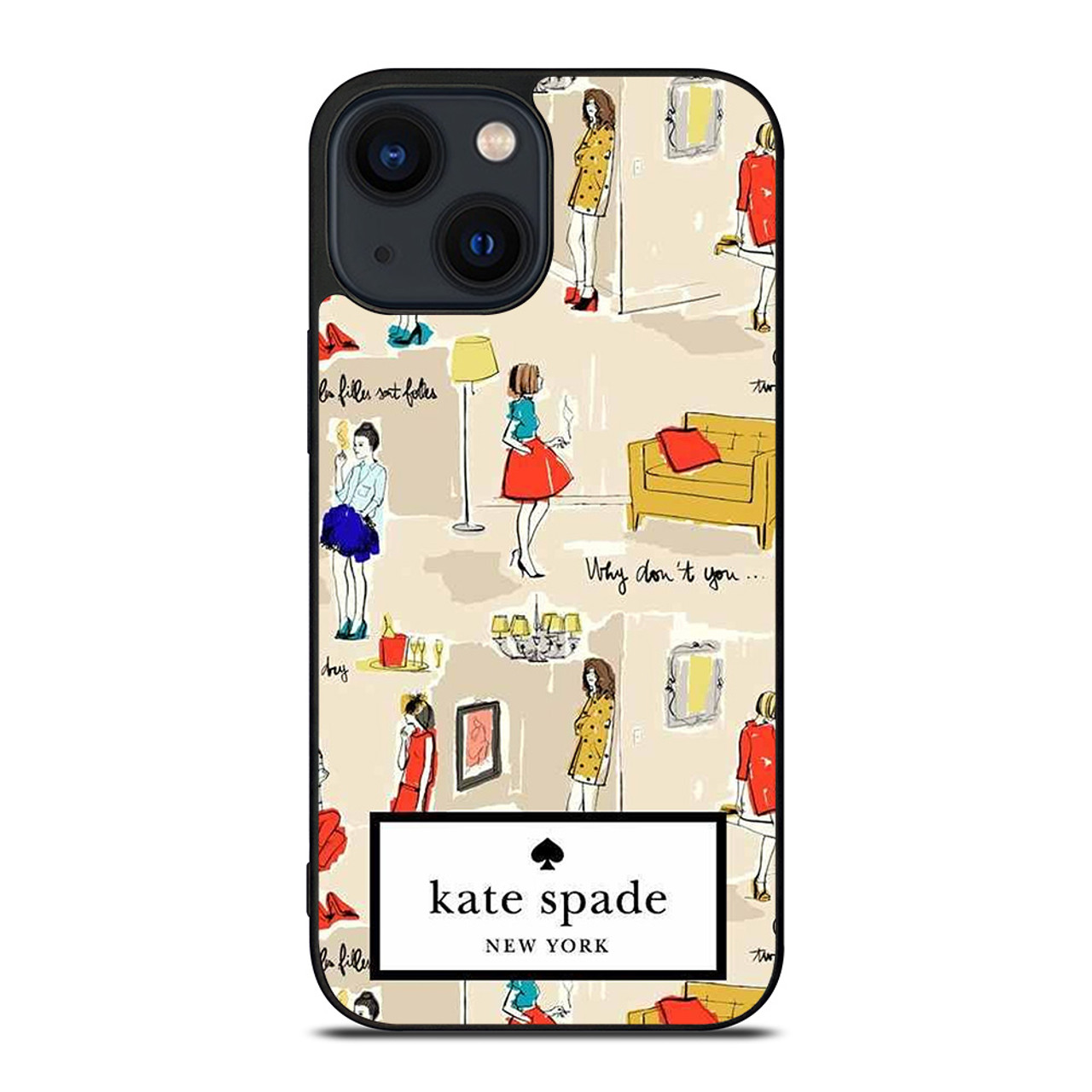 KATE SPADE NEW YORK COMIC iPhone 14 Plus Case Cover